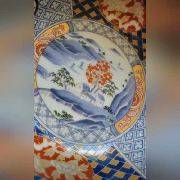 (SOLD) Vintage Otagiri Mercantile Company (OMC) Japanese Decrotive Bowl - Picture 2 of 4